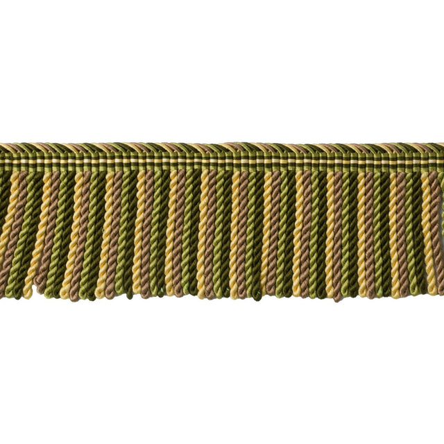 Brunschwig & Fils REVE DE PAPILLON 2 3/4 IN LONG FRING OLIVE YELLOW/BRONZE Trim