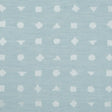 Donghia GEOMETRY AQUA Upholstery Fabric