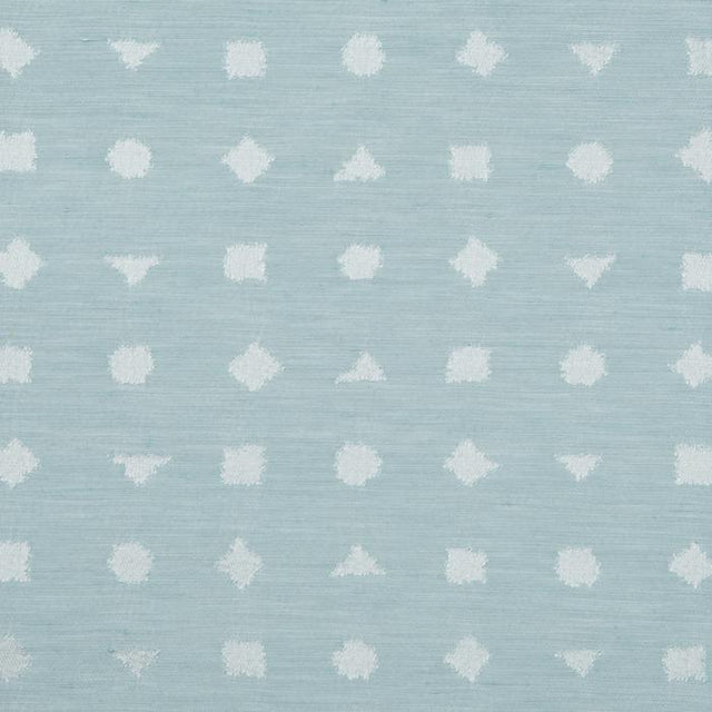 Donghia GEOMETRY AQUA Upholstery Fabric