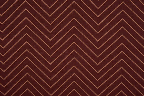 Donghia UP AND DOWN BURGUNDY Upholstery Fabric