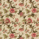 Mulberry HIDCOTE VINE GREEN/PINK Fabric
