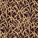 Mulberry GRASSES PLUM Fabric