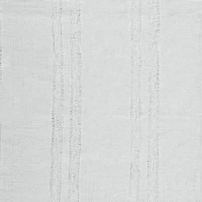 Mulberry FEATHERY STRIPE IVORY Upholstery Fabric