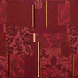 Mulberry PATCHWORK RED/BRI Drapery Fabric