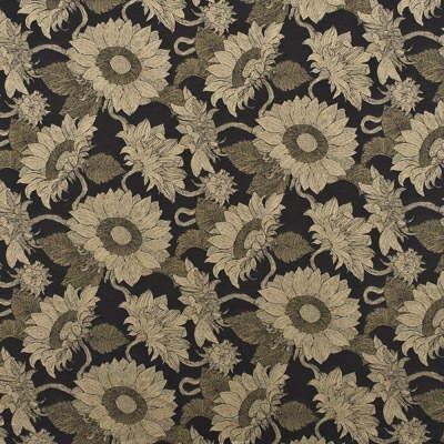 Mulberry SUNFLOWER WEAVE BURNT UMBER Fabric