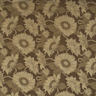 Mulberry SUNFLOWER WEAVE OCHRE Fabric