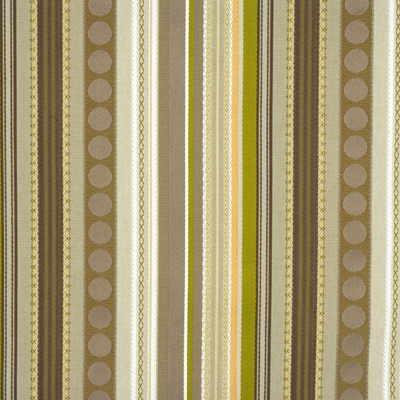 Mulberry BRAIDED STRIPE TAUPE/STONE/LIME Fabric