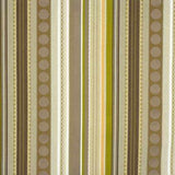 Mulberry BRAIDED STRIPE TAUPE/STONE/LIME Fabric