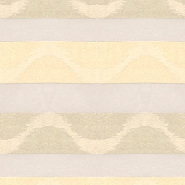 Lee Jofa IKAT WAVE SHEER PEARL Drapery Fabric