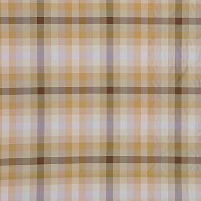 G P & J Baker ASCOT CHECK NATURAL Drapery Fabric