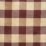 G P & J Baker LANCELOT CHECK CLARET Fabric