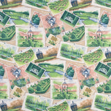 Baker Lifestyle OPERA POSTCARDS HONEY/MULTI Drapery Fabric