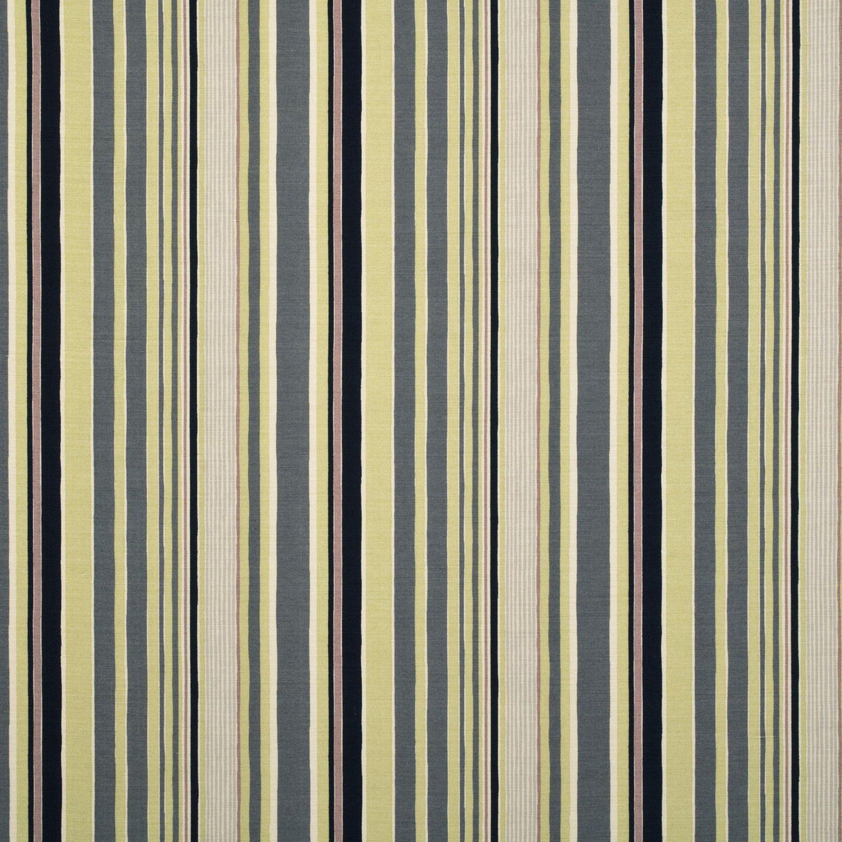 Baker Lifestyle MALLOW STRIPE CHARCOAL/MAUVE/DOVE Fabric