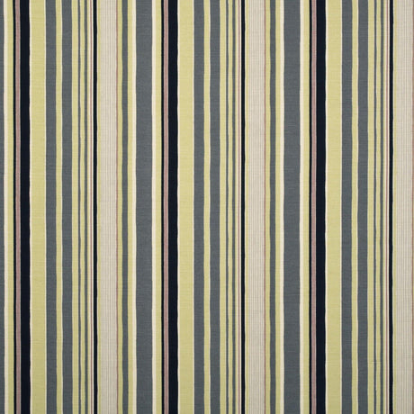 Baker Lifestyle MALLOW STRIPE CHARCOAL/MAUVE/DOVE Fabric