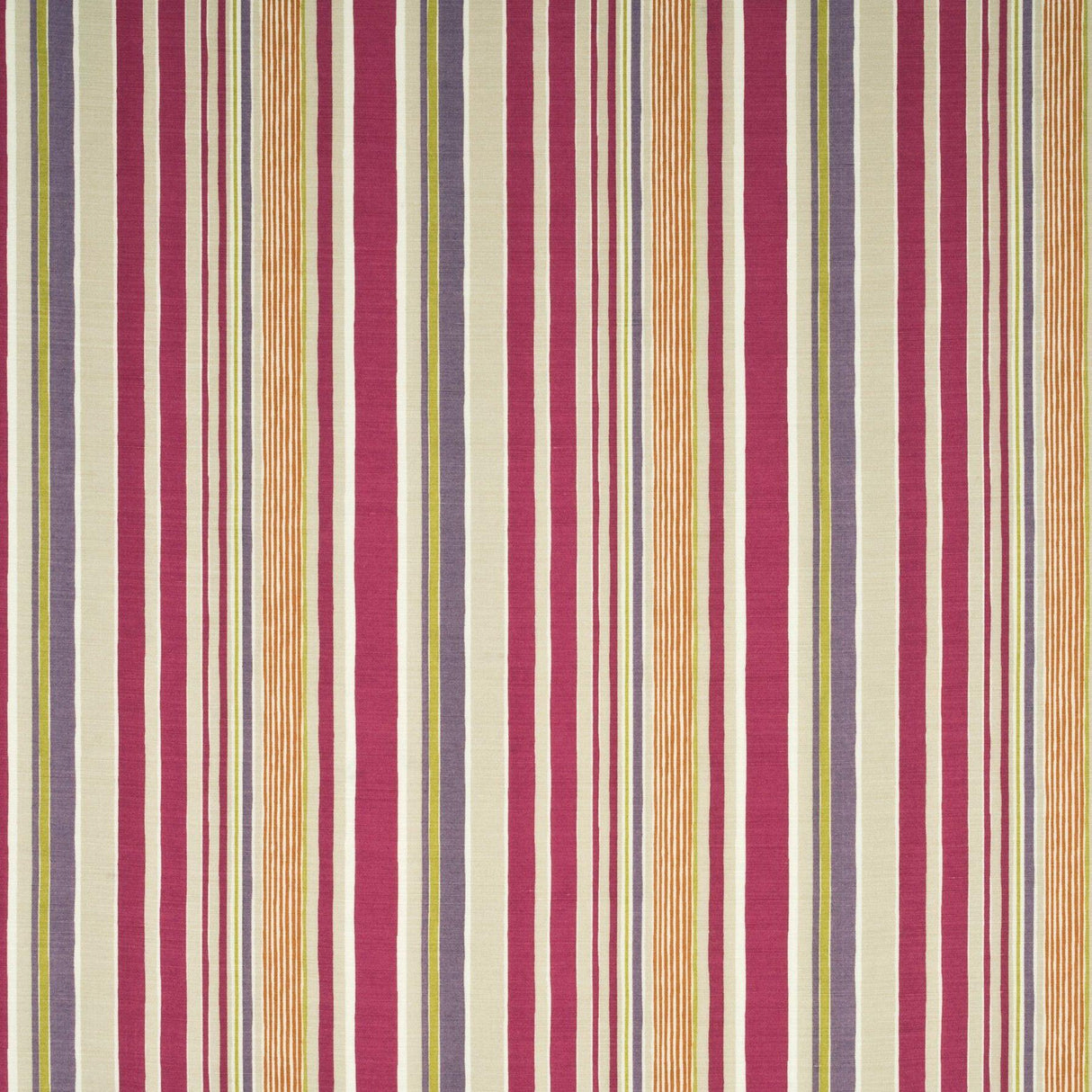 Baker Lifestyle MALLOW STRIPE SIENNA/FUCHSIA/STONE Fabric
