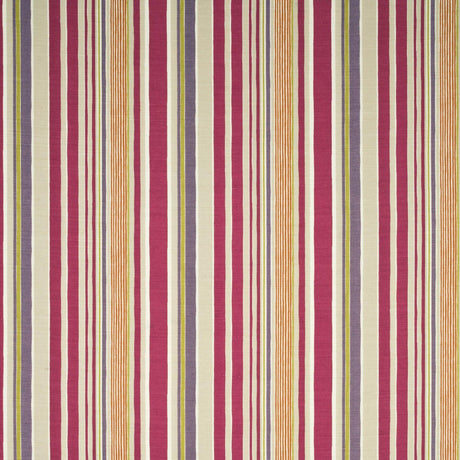 Baker Lifestyle MALLOW STRIPE SIENNA/FUCHSIA/STONE Fabric