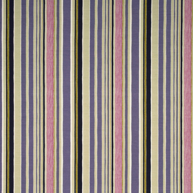 Baker Lifestyle MALLOW STRIPE DAMSON/MAUVE/TAUPE Fabric