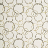 Baker Lifestyle ROUNDEL IVORY/STONE Wallpaper