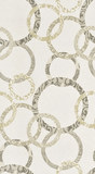 Baker Lifestyle ROUNDEL IVORY/STONE Wallpaper