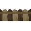 G P & J Baker PERANDOR FAN TOP CUT FRINGE BROWN/BISCUIT Trim