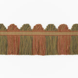 G P & J Baker PERANDOR FAN TOP CUT FRINGE APRICOT Trim