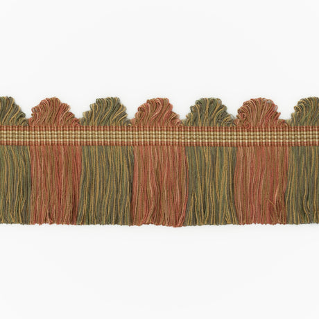 G P & J Baker PERANDOR FAN TOP CUT FRINGE APRICOT Trim