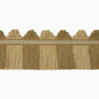 G P & J Baker PERANDOR FAN TOP CUT FRINGE GOLD Trim