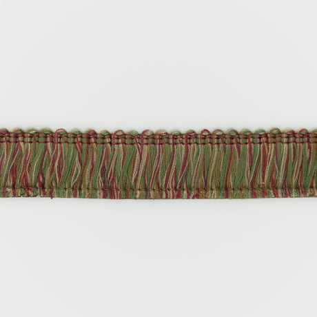 G P & J Baker PERANDOR CUT FRINGE ROSE/GREEN Trim