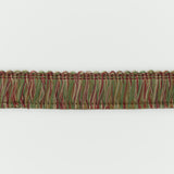 G P & J Baker PERANDOR CUT FRINGE ROSE/GREEN Trim