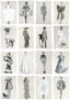Cole & Son COUTURE CAROUSEL MONOCHROME Wallpaper