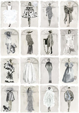 Cole & Son COUTURE CAROUSEL W MCHROME Wallpaper