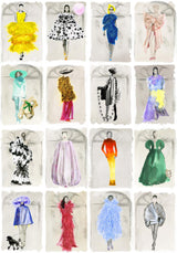 Cole & Son COUTURE CAROUSEL W MULTI Wallpaper