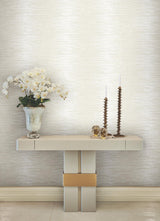 Ronald Redding Designs Operetta White Wallpaper