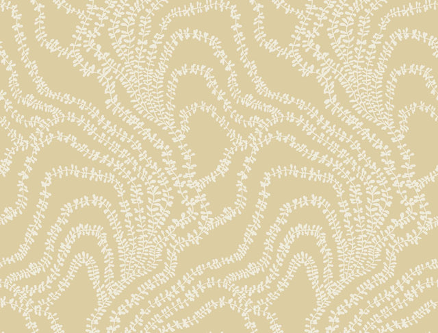 Ronald Redding Designs String of Pearls Butter Wallpaper