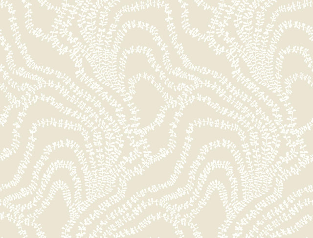 Ronald Redding Designs String of Pearls Beige Wallpaper