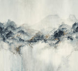 Ronald Redding Designs Mystic Overlook Blue Wallpaper