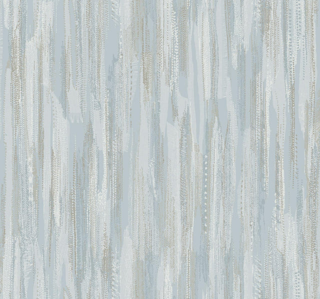 Ronald Redding Designs Tribeca Light Blue Wallpaper