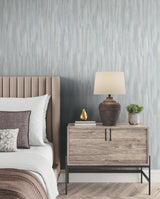 Ronald Redding Designs Tribeca Light Blue Wallpaper