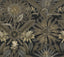 Ronald Redding Designs Enchanted Garden Black Wallpaper