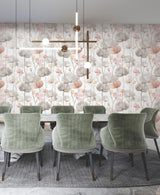 Ronald Redding Designs Cotswolds Poppies Pastel Wallpaper