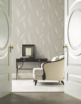Ronald Redding Designs Society Hill Dove Wallpaper