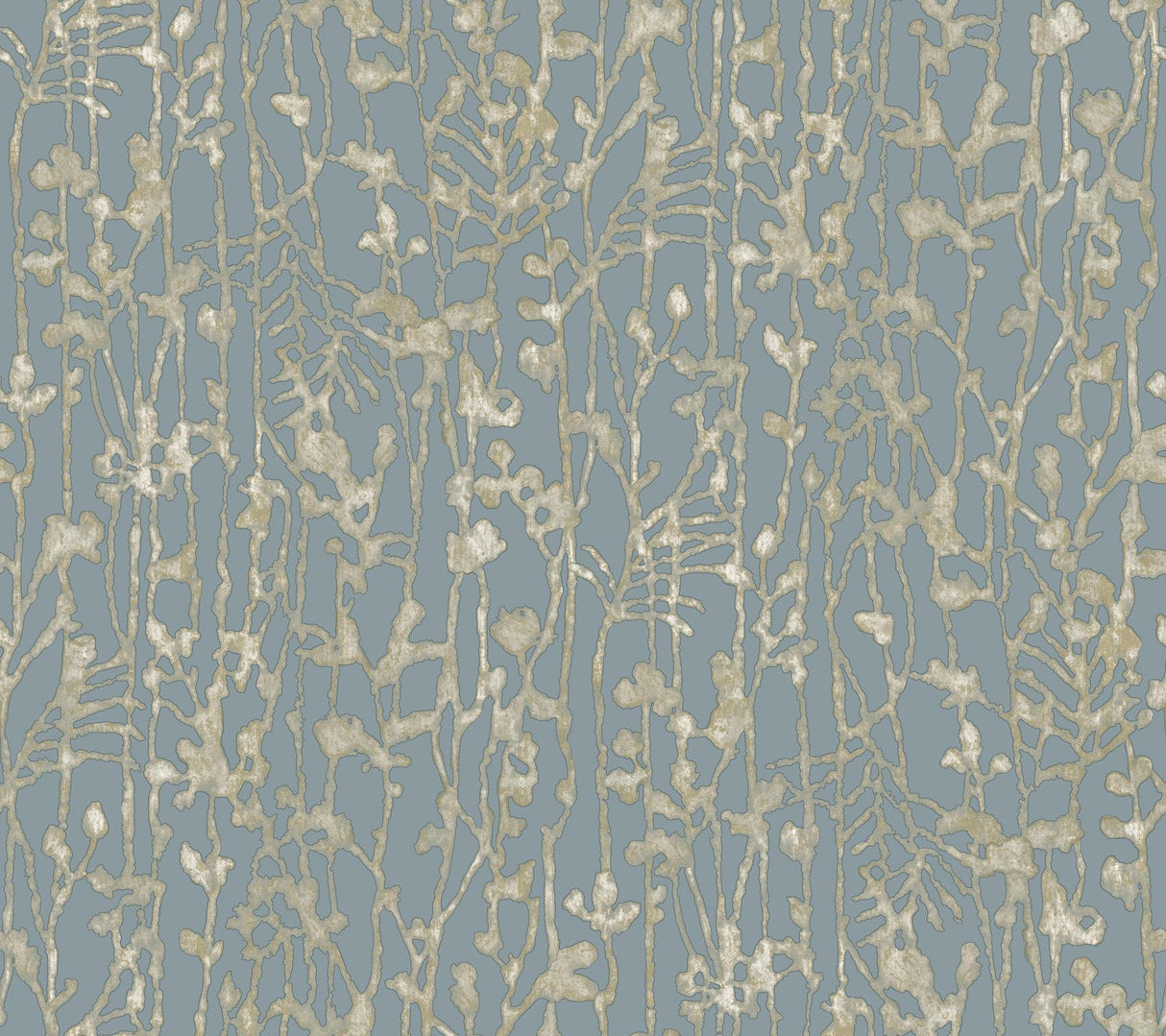 Ronald Redding Designs Filigree Light Blue Wallpaper