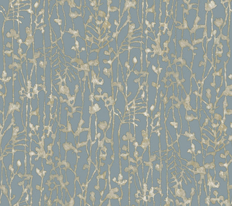 Ronald Redding Designs Filigree Light Blue Wallpaper