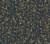 Ronald Redding Designs Filigree Navy Wallpaper