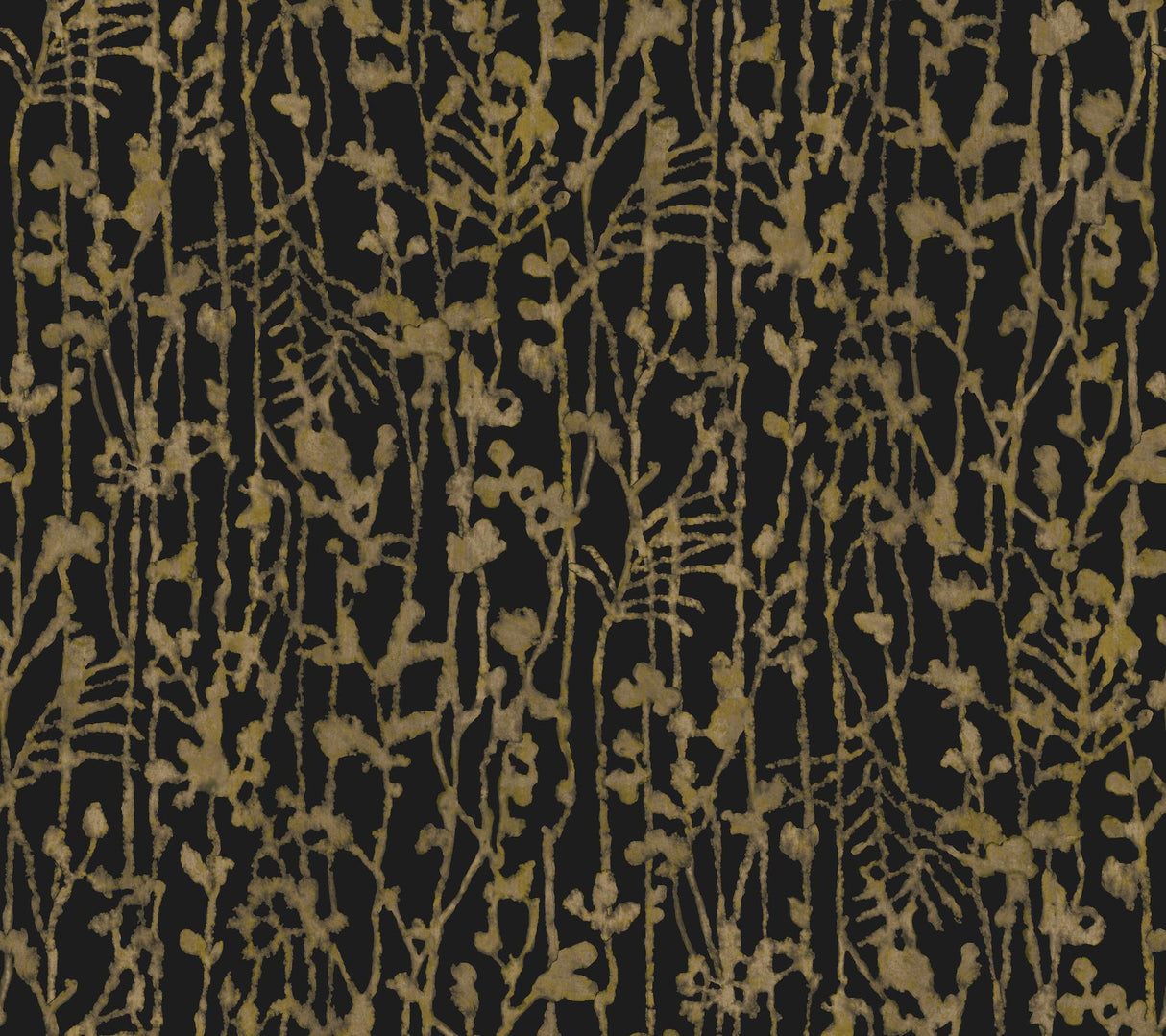 Ronald Redding Designs Filigree Black Wallpaper