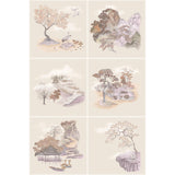 Cole & Son TILE TOILE AUTUMNAL Wallpaper