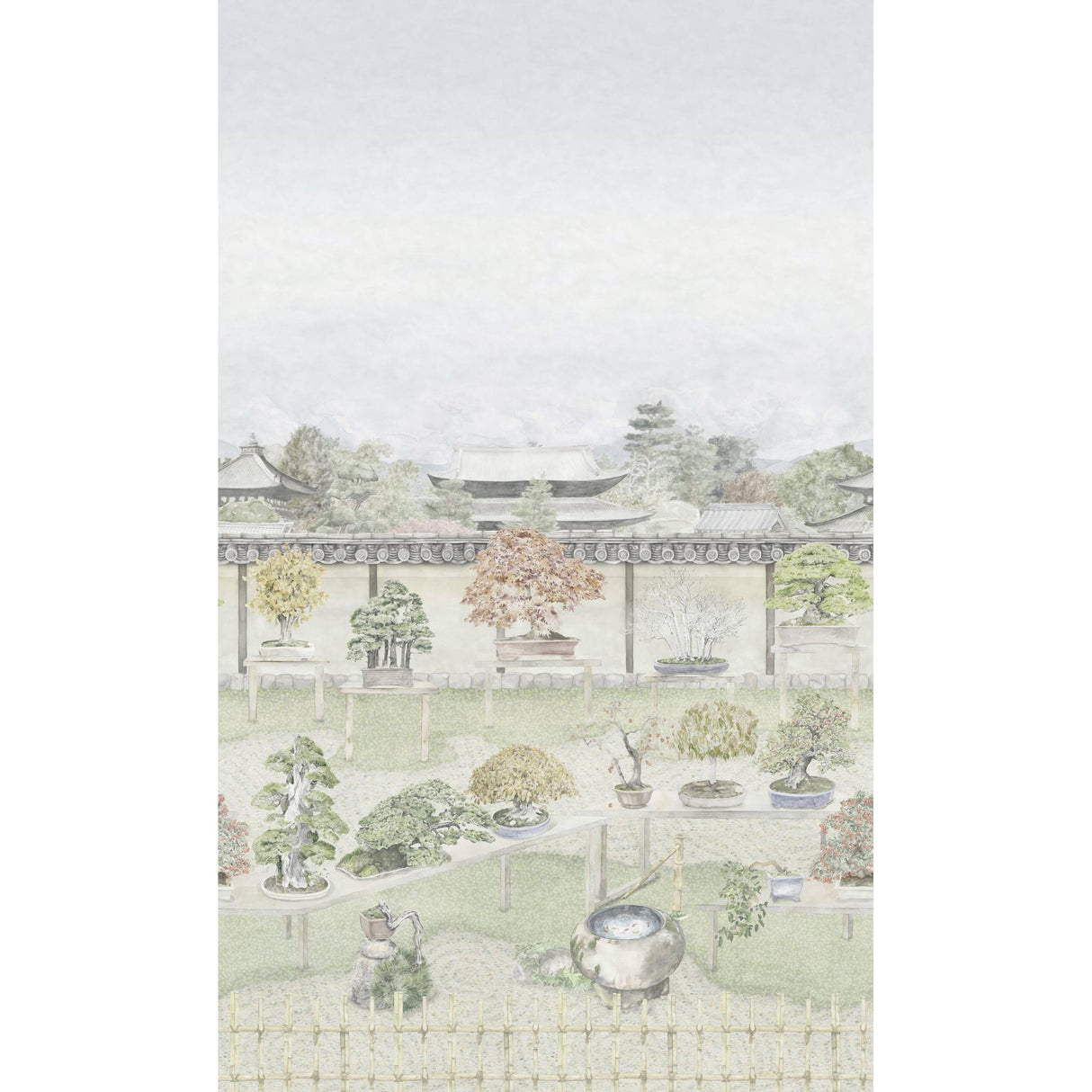 Cole & Son BONSAI GARDEN POWDER Wallpaper