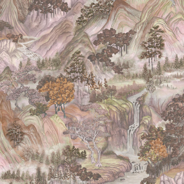 Cole & Son MOUNTAINSCAPE AUTUMNAL Wallpaper