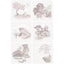 Cole & Son TILE TOILE PINK Wallpaper