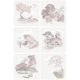 Cole & Son TILE TOILE PINK Wallpaper